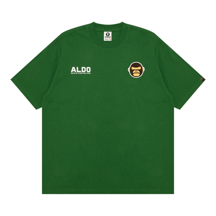 AAPE Ape Head Logo Tee "Green/Dark"