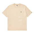 AAPE Moonface Chest Pocket Tee "Red/Light"