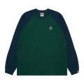 AAPE Now Spades Moonface Logo Long Tee "Navy/Light"