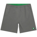 AAPE Now Moonface Logo Shorts "Grey/Light"