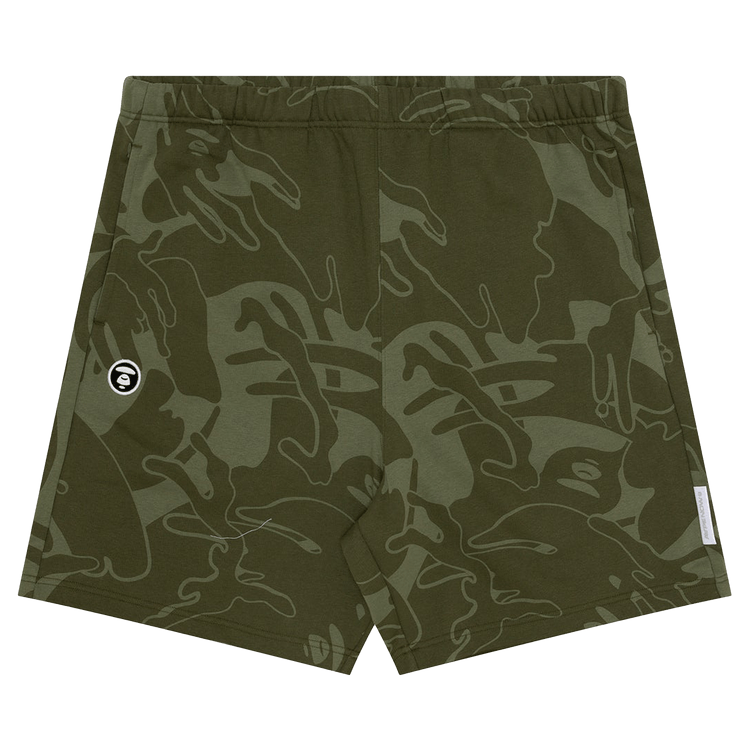 AAPE Sweat Shorts "Khaki/Multi"