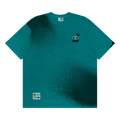 AAPE Moonface Logo Tee "Blue/Green"