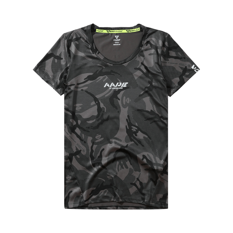 AAPE Tonal Camouflage Logo T-Shirt "Black/Multi"