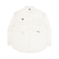AAPE Moonface Workwear Shirt "Ivory"