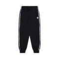 AAPE Moonface Embroidered Track Pants "Black"
