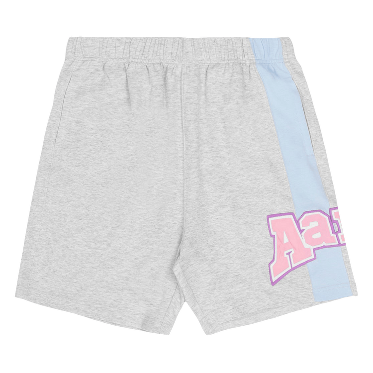 AAPE Logo Embroidered Sweat Shorts "Grey/Heather"