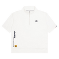 AAPE Half-Zip Sweatshirt "Ivory"