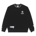 AAPE Moonface Patch Sweatshirt "Black"