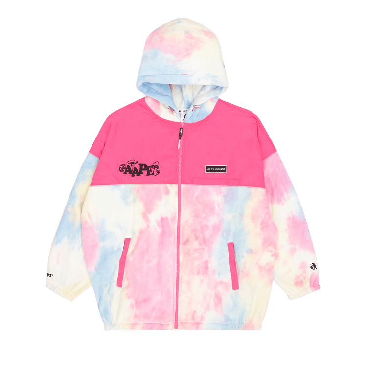 AAPE Moonface Sweatshirt "Multi/Pink"