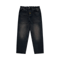 AAPE Moonface Washed Jeans "Navy/Purple"