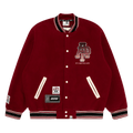 AAPE Logo Varsity Jacket "Burgundy"