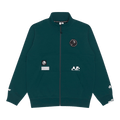 AAPE Logo Zip-Up Sweater "Green/Blue"