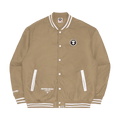 AAPE Moonface Printed Bomber Jacket "Beige/Dark"