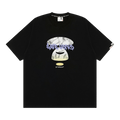 AAPE Unvs Moonface Graphic Tee "Black"