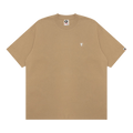 AAPE Now Moonface Logo Short Sleeve Tee "Beige"