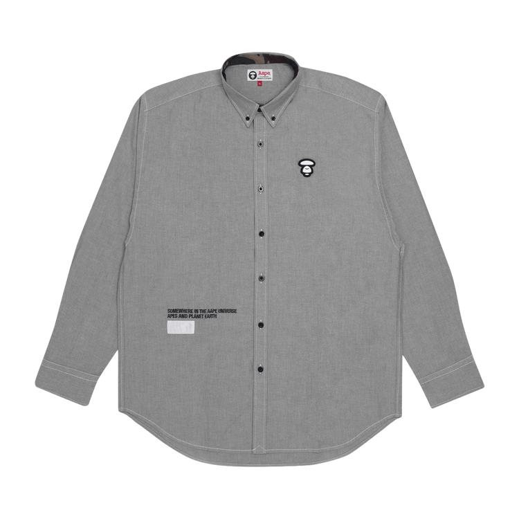 AAPE Button-Down Shirt "Black"
