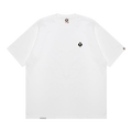 AAPE Now Spades Moonface Logo Short Sleeve Tee "White"