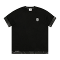 AAPE Now Moonface Logo Short Sleeve Tee "Black"