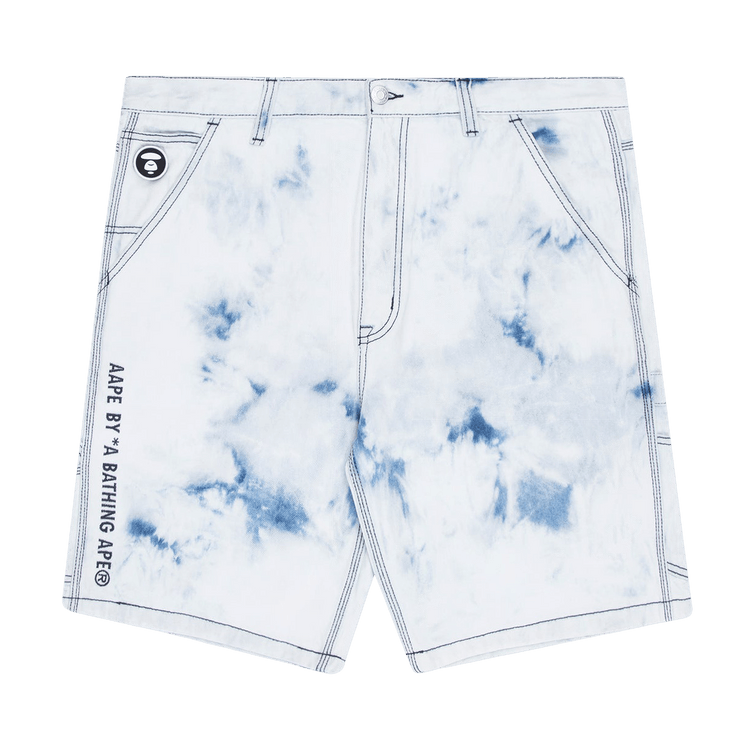 AAPE Moonface Shorts "Blue/Light"