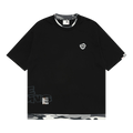 AAPE Unvs Graphic Tee "Black"