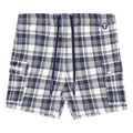 AAPE Moonface Sweat Cargo Shorts "Ivory/Navy"