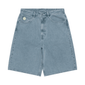 AAPE Moonface Logo Washed Jeans "Blue/Light"