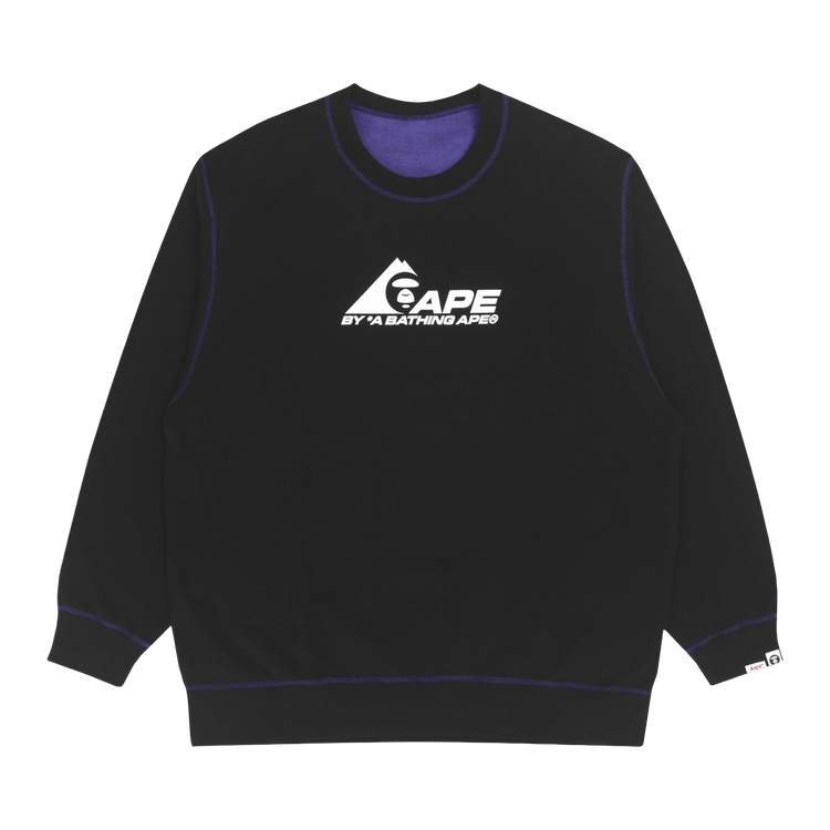 AAPE Reversible Sweatshirt "Black"