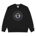 AAPE Moonface Graphic Relaxed Sweatshirt "Black"