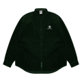 AAPE Moonface Logo Long Sleeve Shirt "Green/Dark"