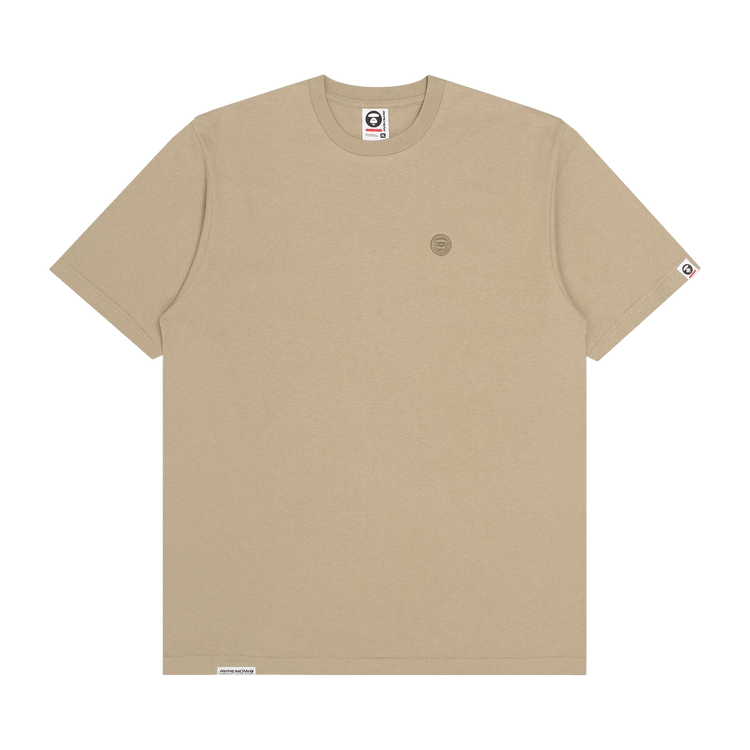 AAPE Moonface Embroidered Tee "Purple/Light"