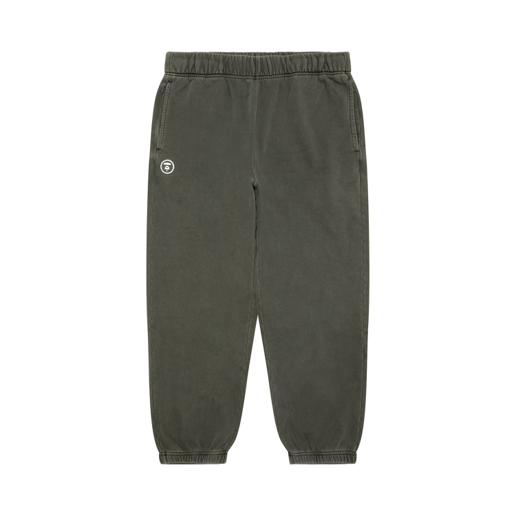AAPE Now Moonface Jogger Sweat Pants "Khaki/Grey"