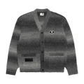 AAPE Moonface Button Down Cardigan "Black/Grey"