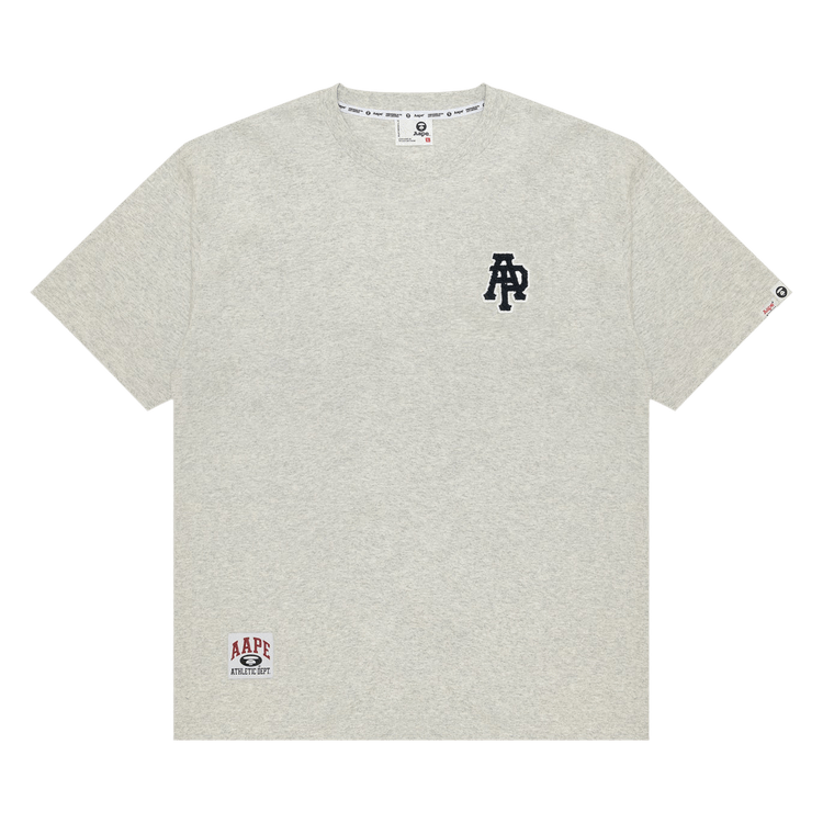 AAPE Logo Patch Tee "White/Heather"
