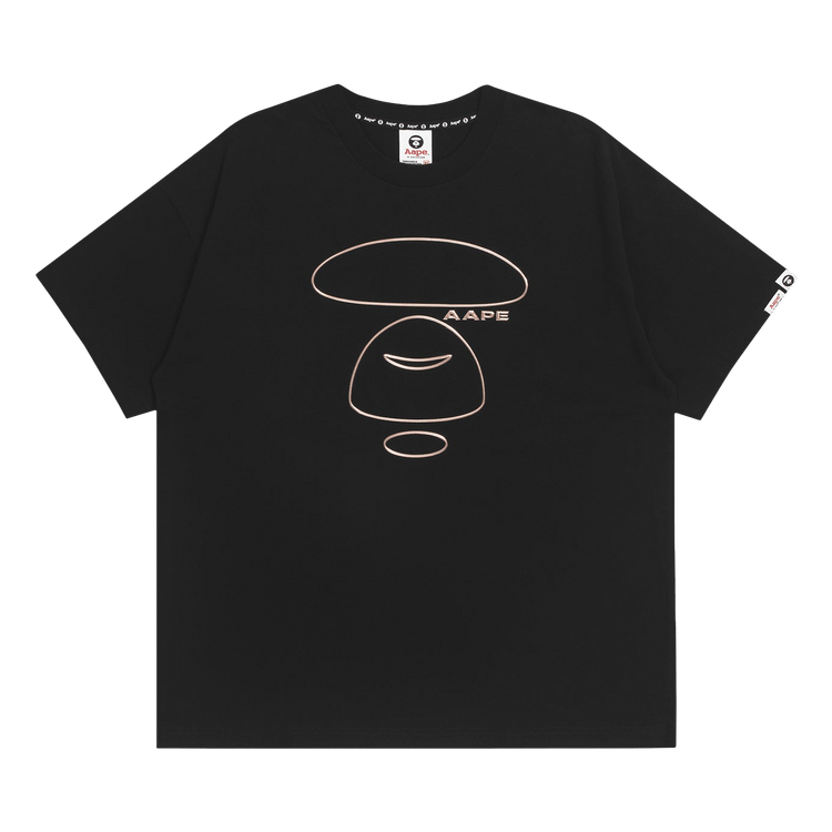 AAPE Moonface Tee "Black"