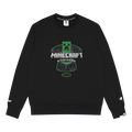 AAPE X Minecraft Logo Graphic Sweatshirt "Black"