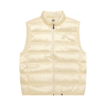 AAPE Now Moonface Logo Puffer Vest "Ivory"