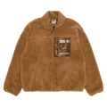 AAPE Now Moonface Zip-Up Sweater "Beige/Dark"