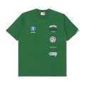 AAPE Moonface Patch Logo Tee "Green/Dark"