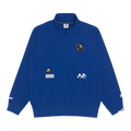 AAPE Logo Zip-Up Sweater "Blue"