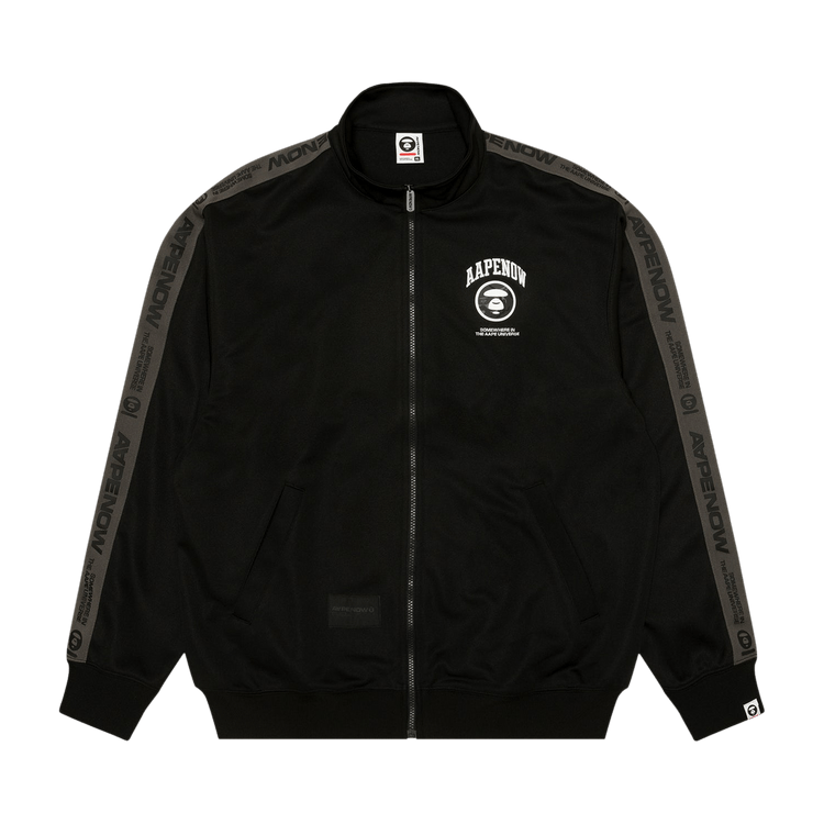 AAPE Moonface Patch Track Jacket "Black"