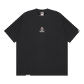 AAPE Now Clover Moonface Logo Short Sleeve Tee "Grey/Dark"