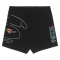 AAPE Moonface Gradient Shorts "Black"