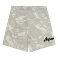 AAPE Now Moonface Logo Camo Sweat Shorts "Grey/Multi"
