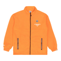 AAPE Zip Up Fleece Sweatshirt "Orange/Light"