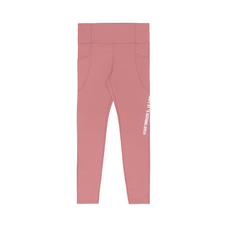 AAPE Moonface Classic Leggings "Pink"