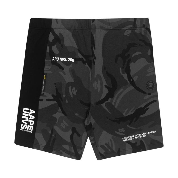 AAPE Panelled Shorts "Black/Multi"