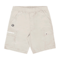 AAPE Moonface Relaxed Cargo Shorts "Beige/Grey"