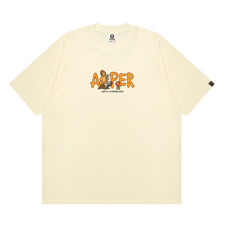 AAPE r Tee "Ivory"