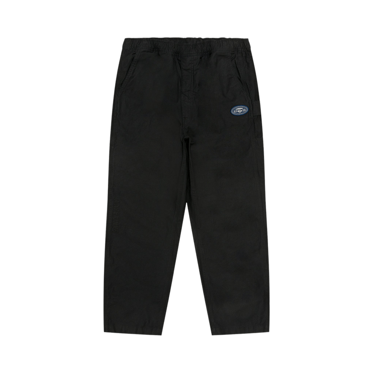 AAPE Unvs Moonface Logo Relaxed Fit Pants "Black"