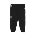 AAPE Moonface Embroidered Twill Pants "Black"